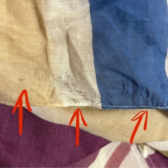 Anthropologie | NWT Aratta Aster Purple Maxi Dress Violet Stripe Tassel Size S - Picture 16 of 16